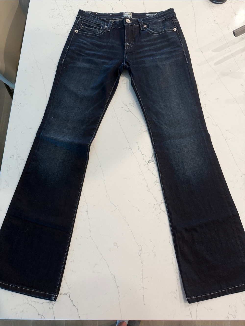 Dark Wash Women's Bootcut Jeans - Classic Indigo